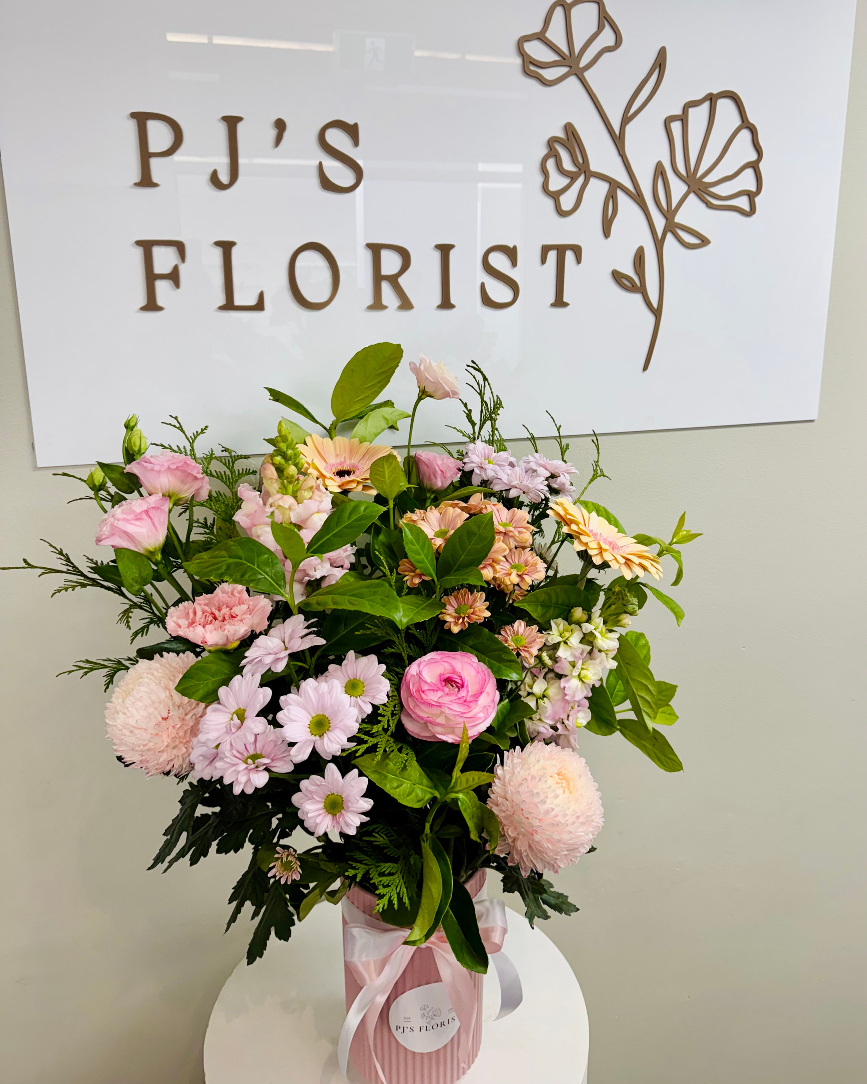 Valentine’s Day Vased Arrangement