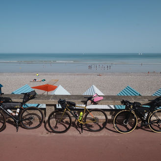The Route Behind The New York Times' "Normandy on Two Wheels"