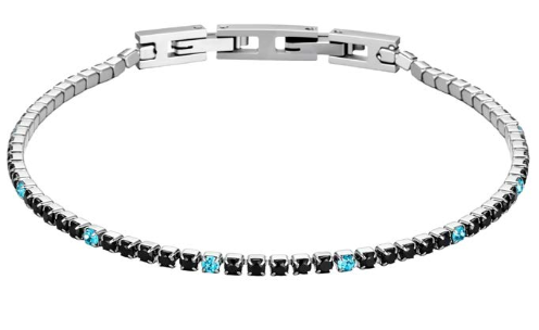 Thumbnail: Bracciale Donna Navigare in Acciaio | Stile “TENNIS”