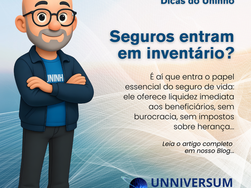 Seguros entram em inventário?