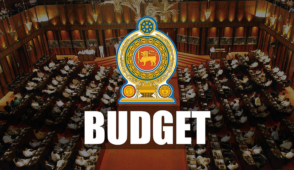 2026 වසර සඳහා වන දෙවන අයවැය හෙට