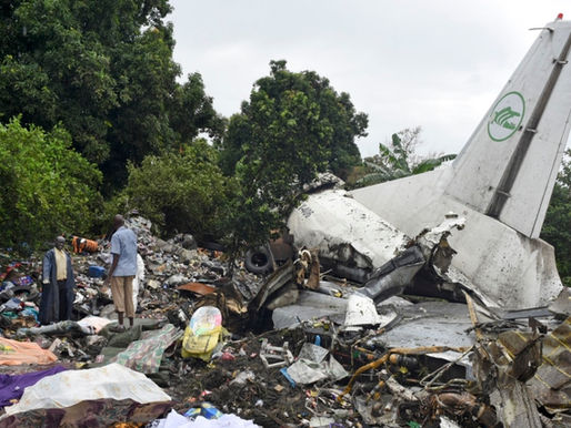 දකුණු සුඩානයේ දී ගුවන් යානයක් කඩා වැටෙයි; 18ක් ජීවිතක්ෂයට