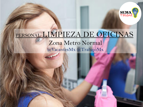 Personal de Limpieza en Oficinas