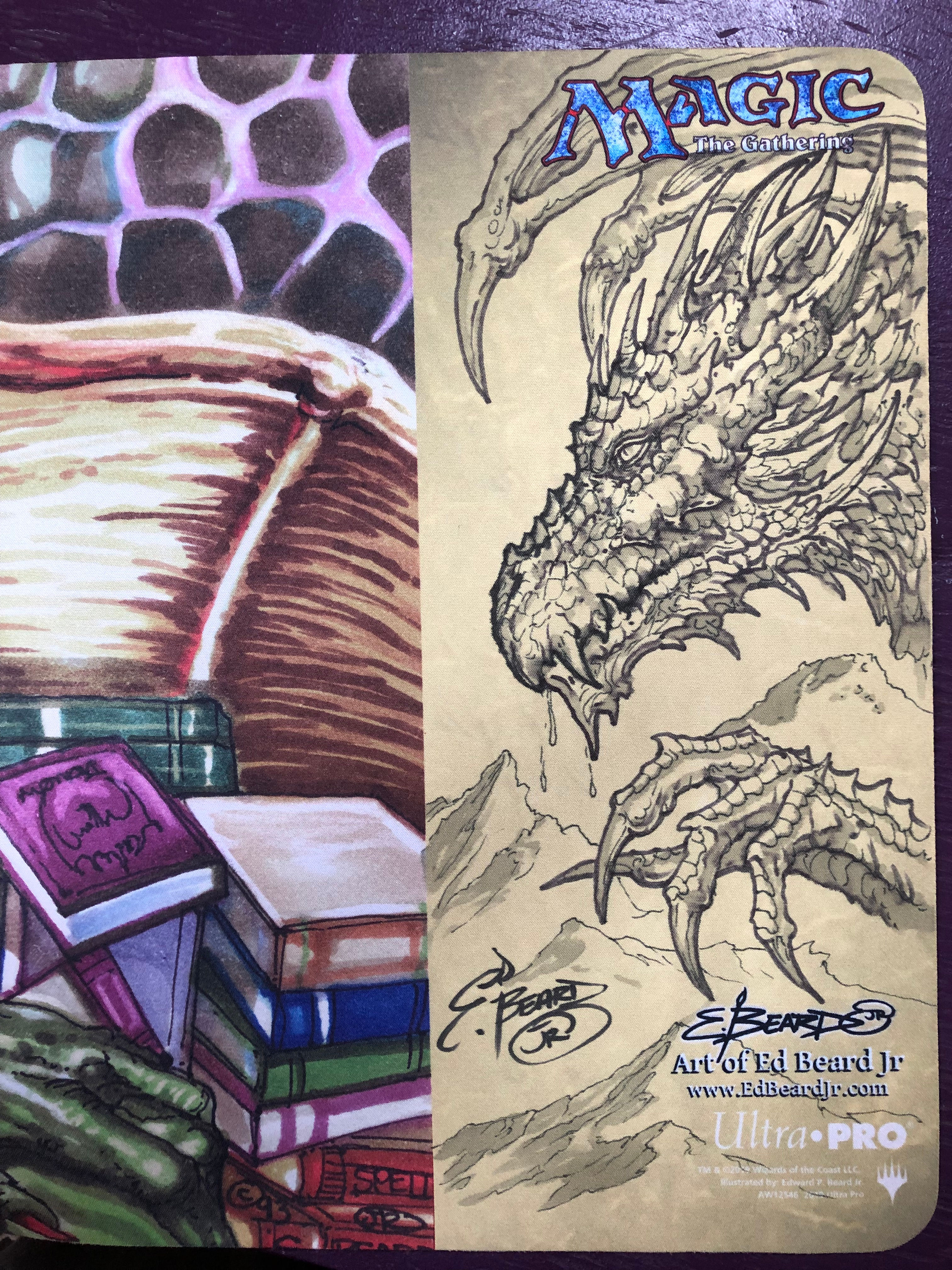 Nicol Bolas Playmat w/Fully Shaded Plus