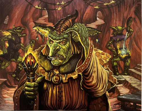 Goblin Pyromancer CLR | Art of Ed Beard Jr