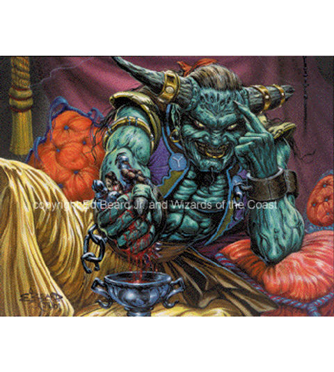 大判カード　Juzam Djinn MTG オーバーサイズ 大判カード Juzam Djinn MTG オーバーサイズ Amazon.co.jp: 大判カード