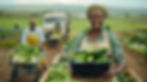Zambian farmers happy after harvest