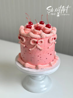 Cherry Buttercream Cake
