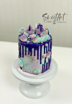 Pastel Drip Cake