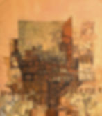 Through fragmented figures and layered imagery, the work explores loss, uncertainty, resilience, and the emotional weight of leaving home. It speaks to a reality in which displacement is not only the loss of a place, but also the disruption of memory, identity, family, and belonging.
