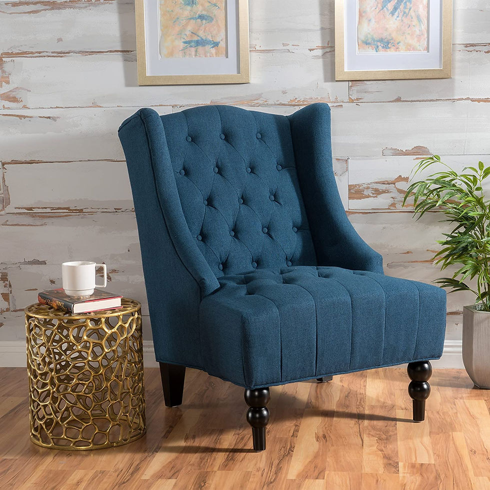 dark blue Cheap accent chairs