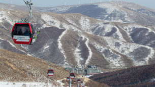 Winter Olympics with Artificial Snow