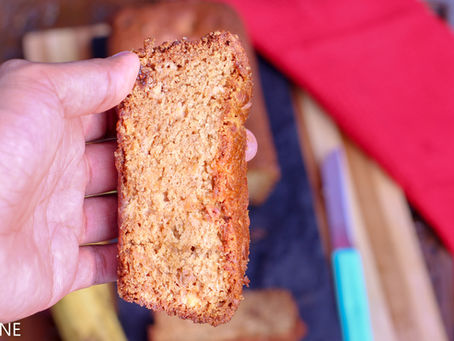 Eggless Chocolate Banana Cake