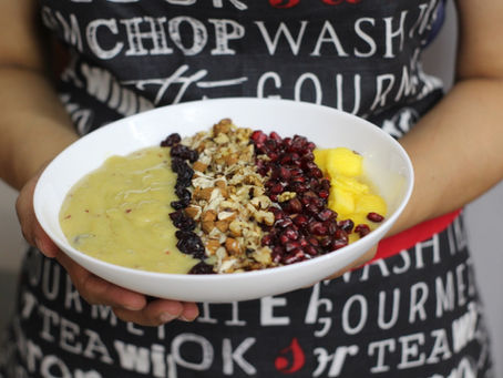 Mango Banana Smoothie Bowl