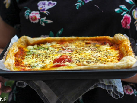 Puff Pastry Pizza Tart