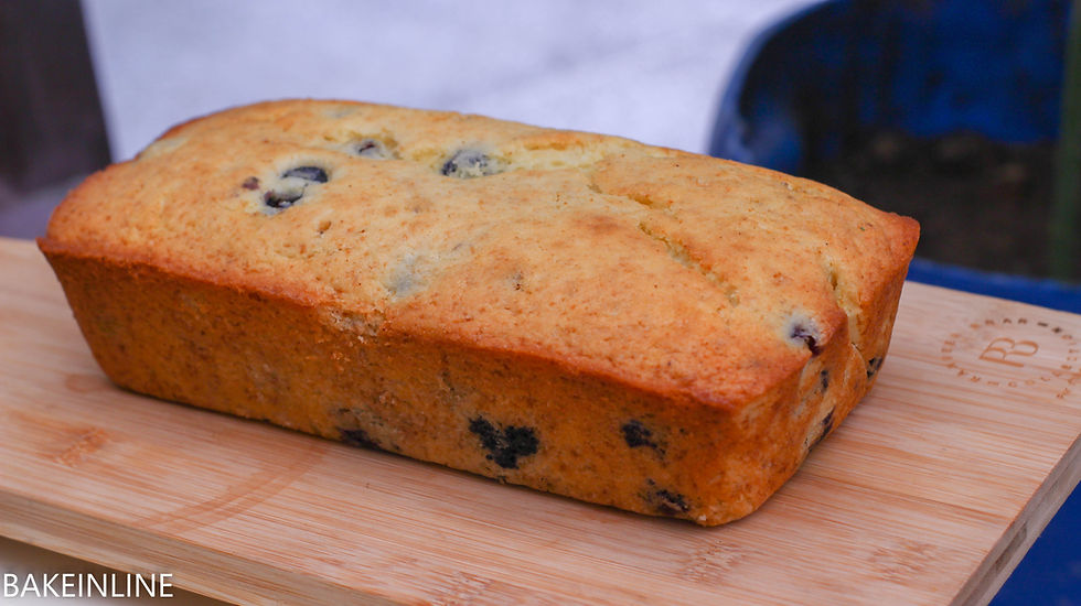 Lemon Blueberry Yogurt Cake