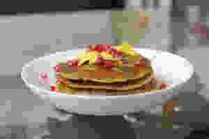 whole wheat pancakes bakeinline