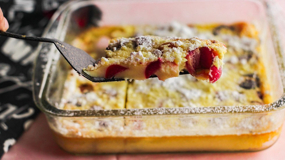 Cherry Clafoutis Recipe