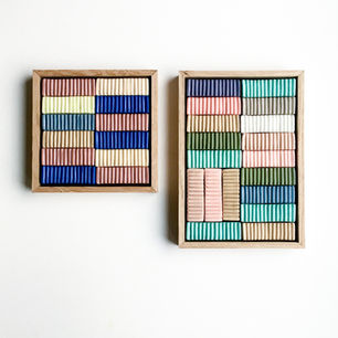 Relief made out of ceramics. Finnish design.