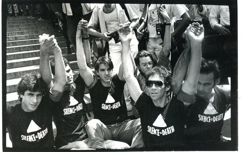 LGBTQIA Activists in Protest of HIV/AIDS Epidemic