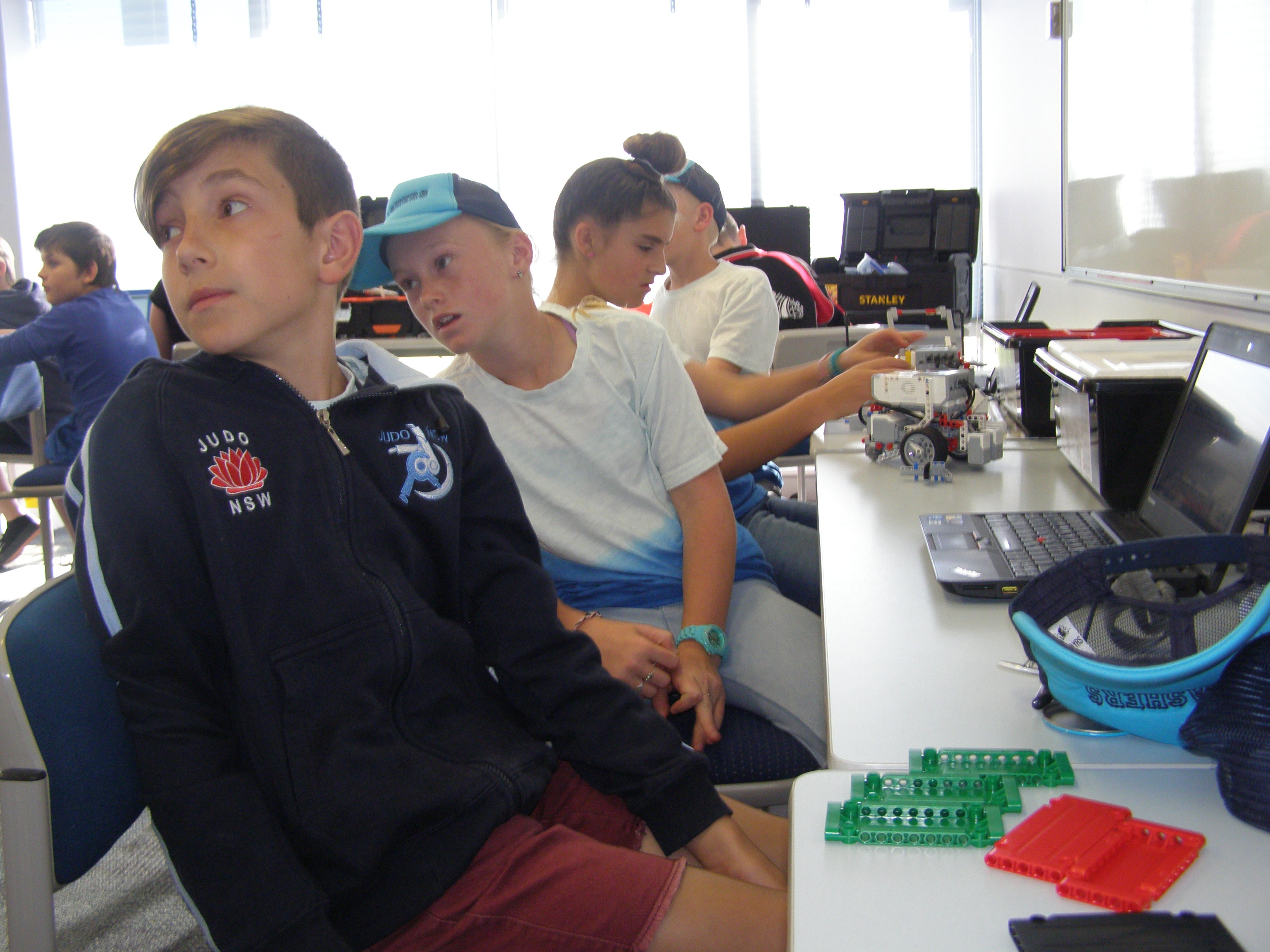At Robo Camp with Project Bucephalus