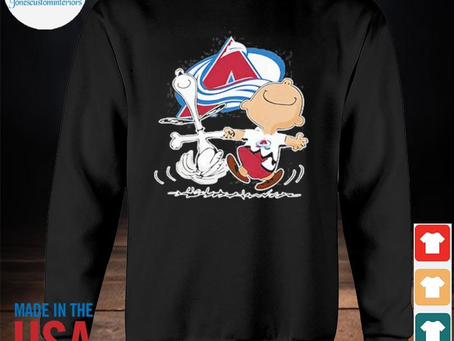 Jonescustominteriors - Premium nhl colorado avalanche charlie brown snoopy colorado avalanche 2023 s