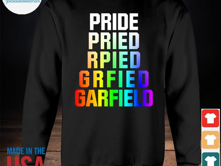 Jonescustominteriors - Funny pride pried rpied grfied garfield 2023 shirt