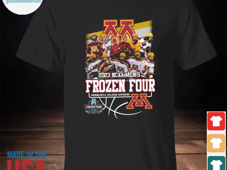 Jonescustominteriors - Premium minnesota Golden Gophers team 2023 ncaa men’s frozen four shirt