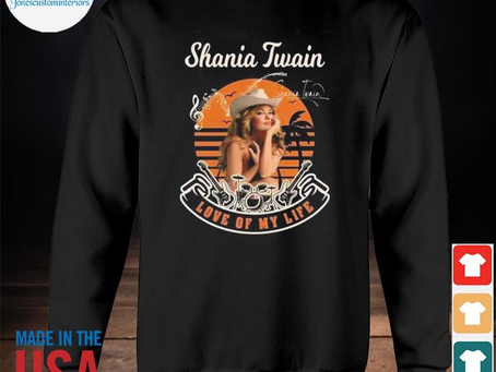 Jonescustominteriors - Premium shania twain love of my life signature 2023 shirt