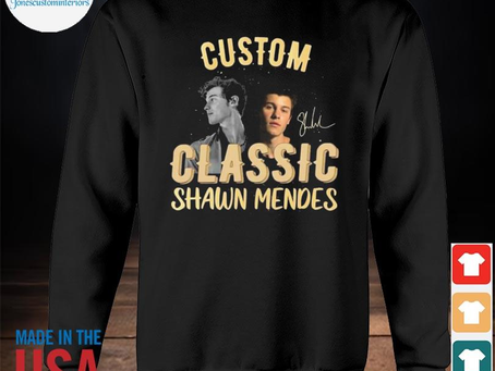 Jonescustominteriors - Premium shawn mendes custom classic signature 2023 shirt