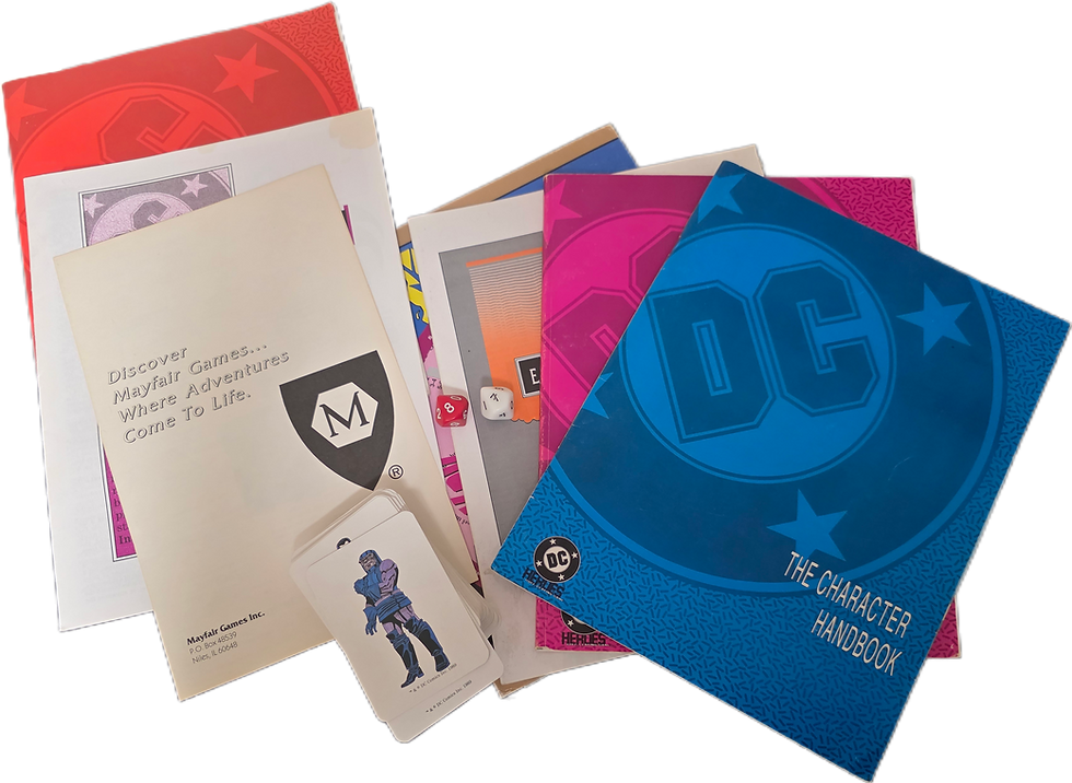 Thumbnail: Lot #7 1e & 2e DC Heroes Box Set's