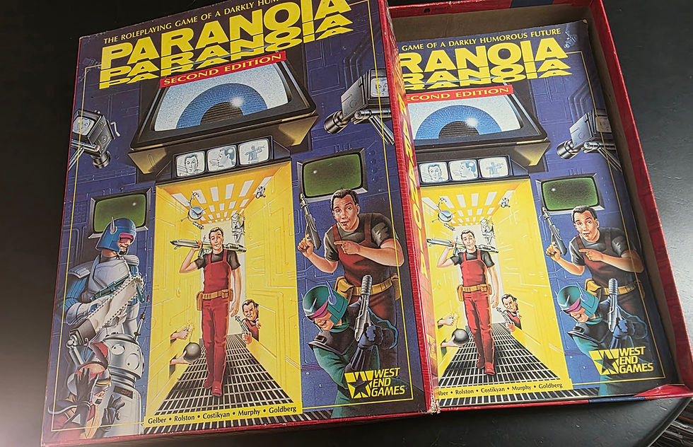 Thumbnail: Lot #19 2e Paranoia RPG Game West End Games 1987