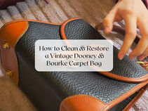 How to Clean & Restore a Vintage Dooney & Bourke Bag by The Velvet Muzzle