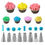 Miniaturbild: 14 Stück Cake Dekorating Kit mit 8 Edelstahlrohrdüsen Tipps