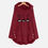 Miniaturbild: Womens Fleece Katze Stickerei Plus Größe warm Hoodie Top Button Pullover Bluse