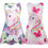 Miniaturbild: A Line Dress Lovely Kids Girls Unicorn Floral Printed Dresses Children