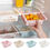 Miniaturbild: Charm Küche Aufbewahrungrack Organizer Küche Zubehör Regal