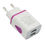 Miniaturbild: USB-Wand-Ladegerät Dual-Port-Ausgang Reise-Stecker-Netzteil