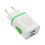 Miniaturbild: USB-Wand-Ladegerät Dual-Port-Ausgang Reise-Stecker-Netzteil