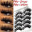 Miniaturbild: 5 verschiedene Stile 3D handgemachte Nerz Wimpern falsche