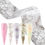 Miniaturbild: 10St Marmor Farbverlauf Nail Foil Starry Sky Design Nail Art