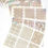 Miniaturbild: 6Blatt/12 Blatt Nail Art Vinyl Schablone Guide Aufkleber Maniküre