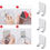 Miniaturbild: 1Pc Edelstahl Rasierer Halter Waschraum Wand montiert Haken