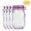 Miniaturbild: Wiederverwendbare Ziplock Taschen Mason Jar geformte Cookies Tasche