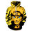 Miniaturbild: 3D Druck Naruto Top Pullover Cartoon Hoodies Unisex Frauen