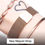 Miniaturbild: 2020 neue Armband Set einfache Mode Uhr Quarzuhr Set Damenuhr