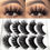 Miniaturbild: 5 Paare weichen Wimpern lange Wimpern Verlängerung gefälschte