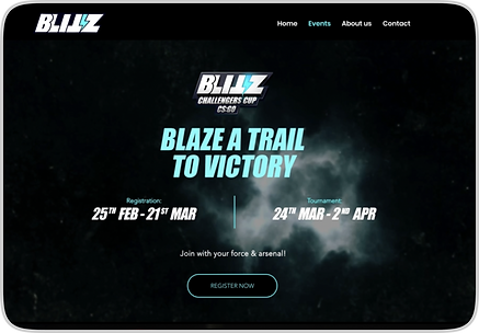Blitz - registration