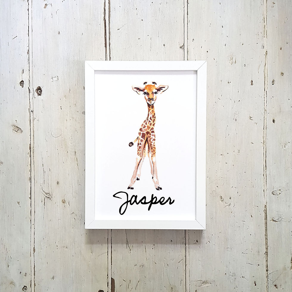 Thumbnail: Personalised Animal Print