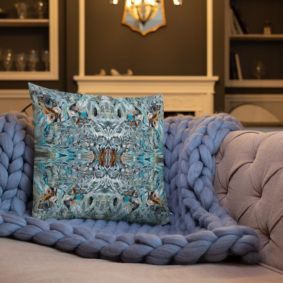 Thumbnail: Turquoise arabesque I